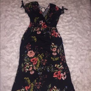 Beautiful floral maxi dress